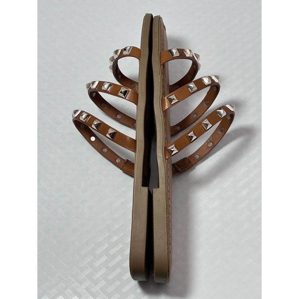 Pierre Dumas Studded Sandal in New Tan~Size 8 - Picture 5 of 13